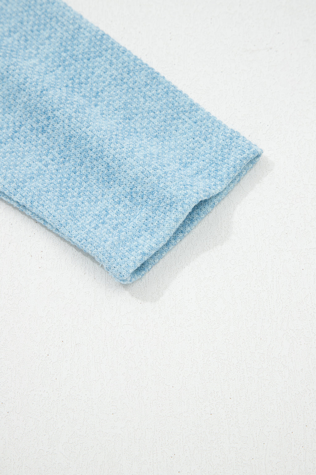 Myosotis Textured Raglan Sleeve Knit Loose Top