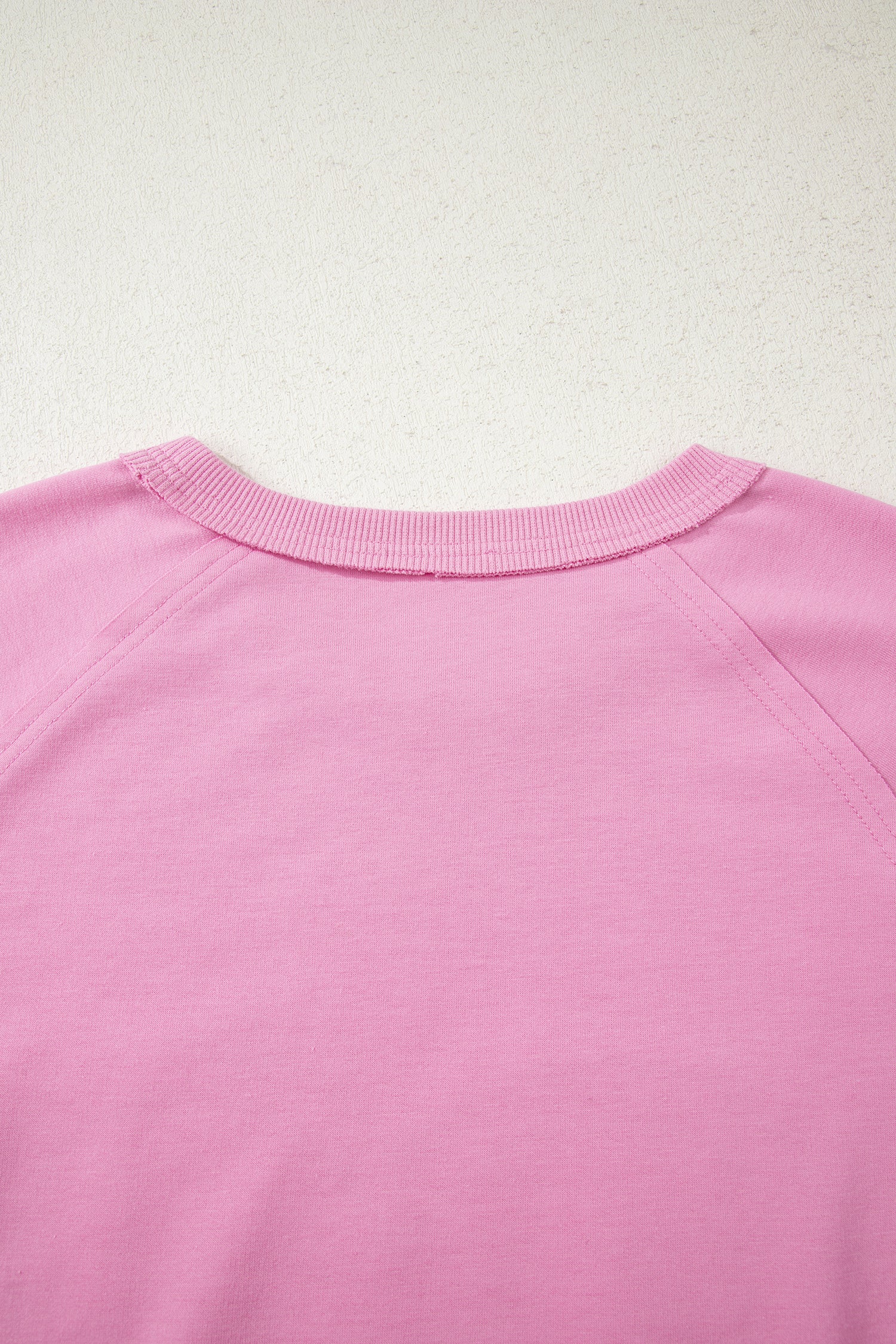 Pink Paisley Broderie Anglaise Valentine Heart Pattern Long Sleeve Patchwork Top