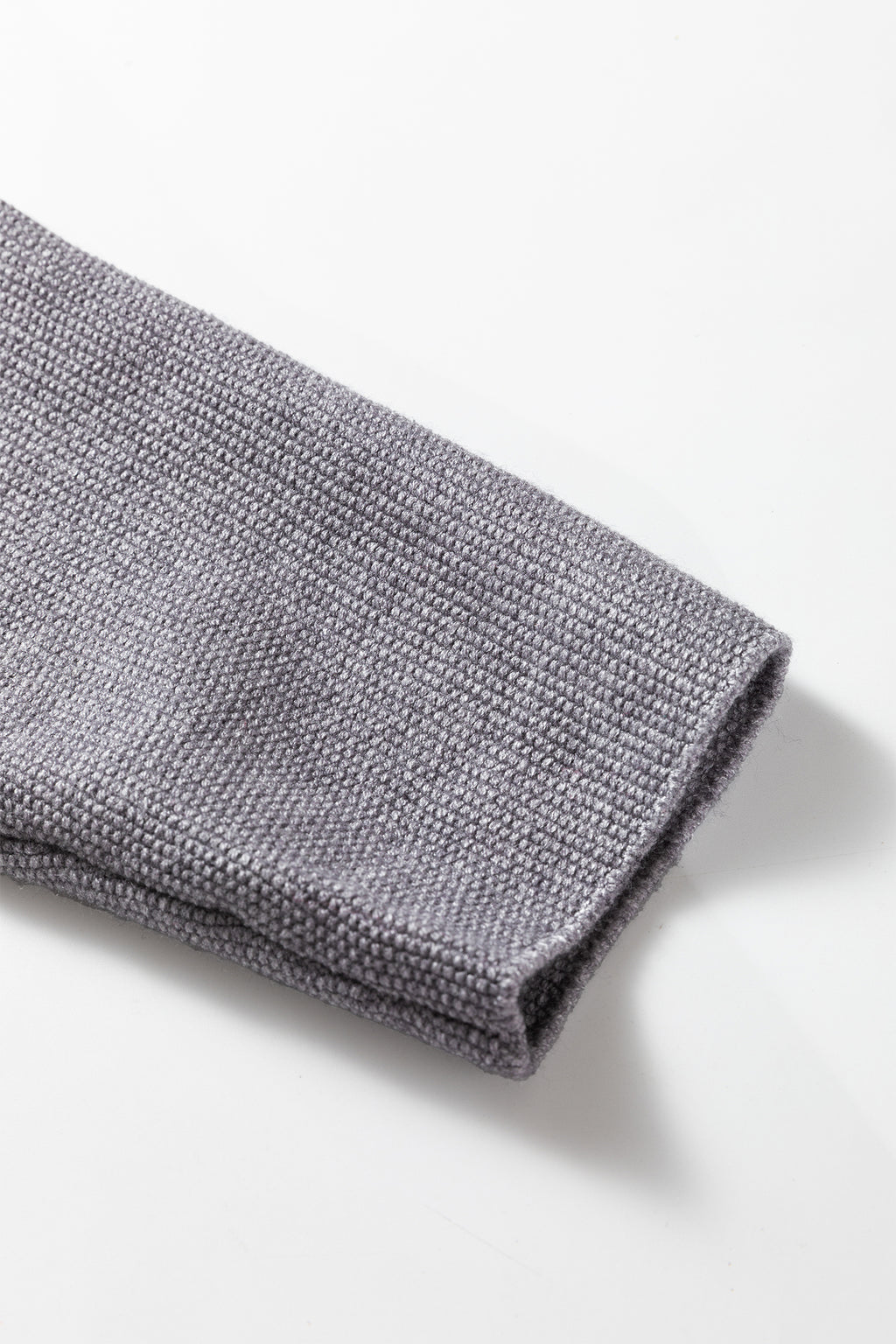 High Cable Knit Cardigan Sweater